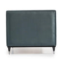 AICO La Francaise Armless Chair in Azure/Black - Furniture Now (CA)