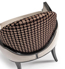 AICO La Francaise Accent Chair in Cafe/Black - Furniture Now (CA)