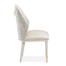 AICO Furniture Lisbon Side Chair in Silken Matte Cream - Furniture Now (CA)