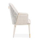 AICO Furniture Lisbon Arm Chair in Silken Matte Cream - Furniture Now (CA)