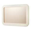 AICO Furniture Wall Mirror in Silken Matte Cream image