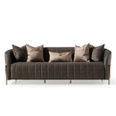 AICO Furniture Lisbon Sofa in Onyx Gold - Furniture Now (CA)