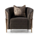 AICO Furniture Lisbon Chair in Onyx Gold - Furniture Now (CA)