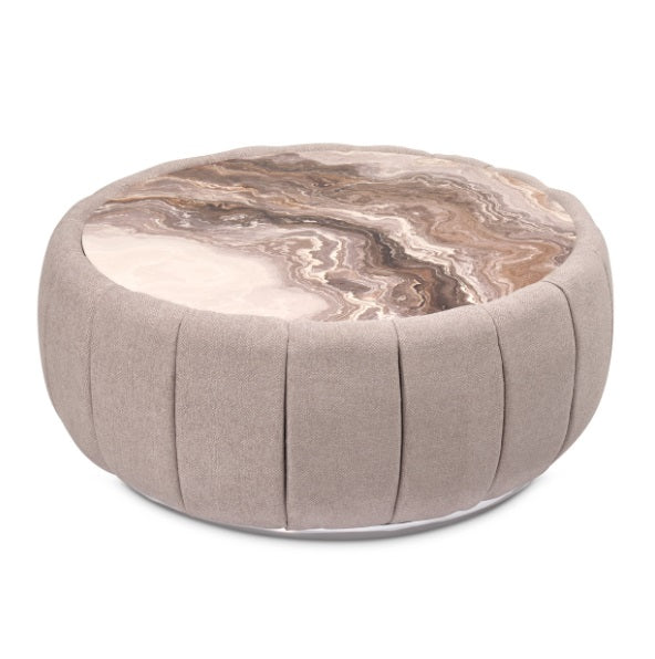 AICO Furniture Lucca Cocktail Table in Silver - Furniture Now (CA)