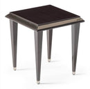 AICO Lousanne Side Table in Glossy Mocha Sand - Furniture Now (CA)
