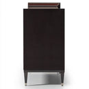 AICO Lousanne Console in Glossy Mocha Sand - Furniture Now (CA)
