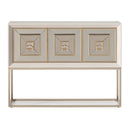 AICO Furniture Madison Small Console with Leg in Glistening Gold - Furniture Now (CA)