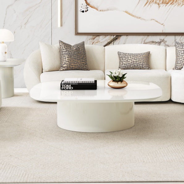 AICO Furniture Le Montreaux Cocktail Table in Cloud White - Furniture Now (CA)