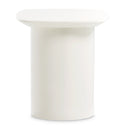 AICO Furniture Le Montreaux Accent Table in Cloud White image