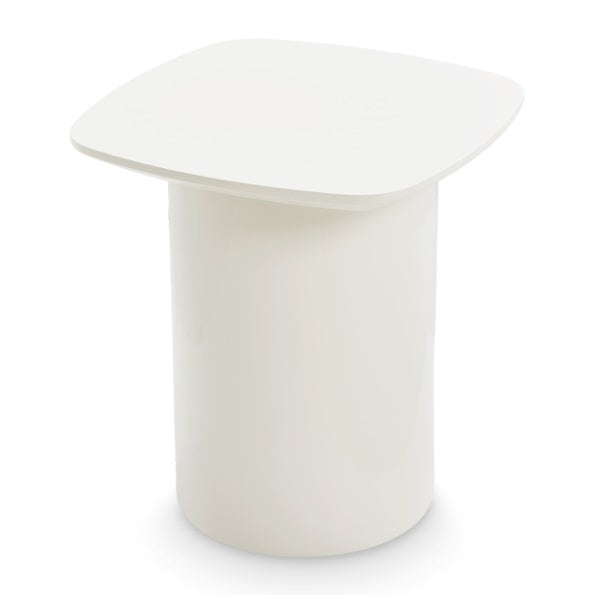 AICO Furniture Le Montreaux Accent Table in Cloud White - Furniture Now (CA)