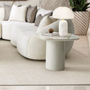 AICO Furniture Le Montreaux Accent Table in Cloud White - Furniture Now (CA)