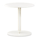 AICO Furniture Sassani End Table in Pearl White/Gold - Furniture Now (CA)