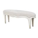 AICO London Place Bed Bench in Creamy Pearl - Furniture Now (CA)