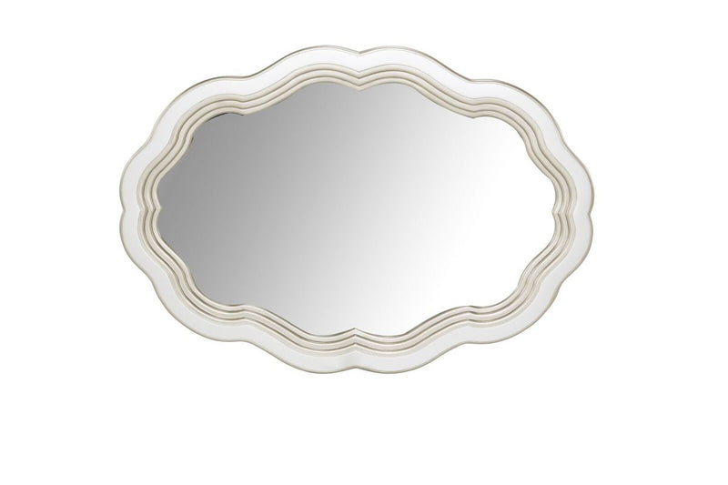 AICO London Place Wall Mirror in Creamy Pearl - Furniture Now (CA)