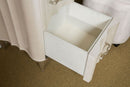 AICO London Place Vanity/Desk in Creamy Pearl - Furniture Now (CA)