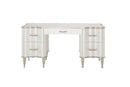 AICO London Place Vanity/Desk in Creamy Pearl - Furniture Now (CA)