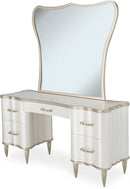 AICO London Place Vanity Mirror in Platinum - Furniture Now (CA)