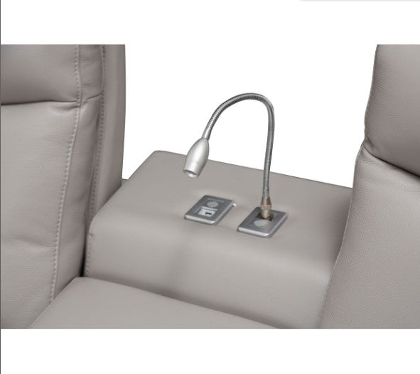 AICO Mia Bella Bentley 3pc Loveseat Set w/ Motion - Furniture Now (CA)