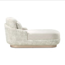AICO Furniture Aurora Chaise Quarry in Moonlight - Furniture Now (CA)