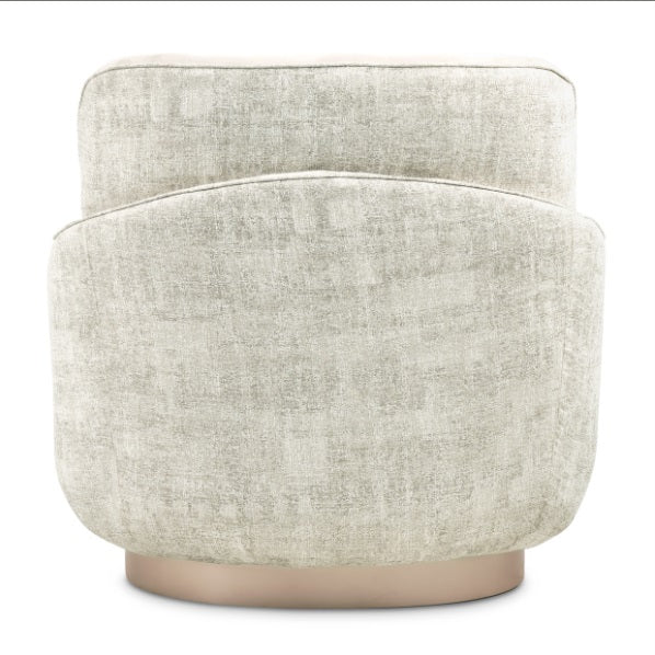 AICO Furniture Aurora Chaise Quarry in Moonlight - Furniture Now (CA)