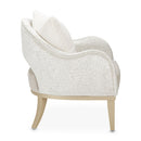 AICO Yvette Accent Chair in Porcini Medium Champagne - Furniture Now (CA)