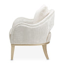 AICO Yvette Accent Chair in Porcini Medium Champagne - Furniture Now (CA)