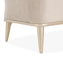 AICO Yvette Chair and A Half in Porcini Medium Champagne - Furniture Now (CA)