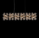 AICO Furniture Lighting Bouquet 18 Light Drum Chandelier in Gold image