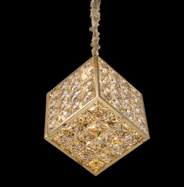 AICO Furniture Lighting Small Cubes Chandelier image