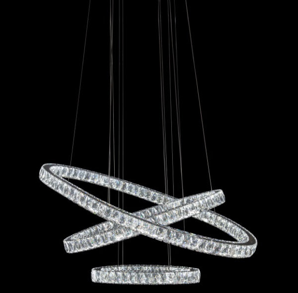 AICO Furniture Lighting Large Asteroids LED Chandelier image