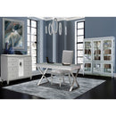 AICO Furniture Lighting Large Solar Hoops LED Chandelier - Furniture Now (CA)