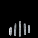 AICO Furniture Lighting Small Solar Hoops LED Chandelier image