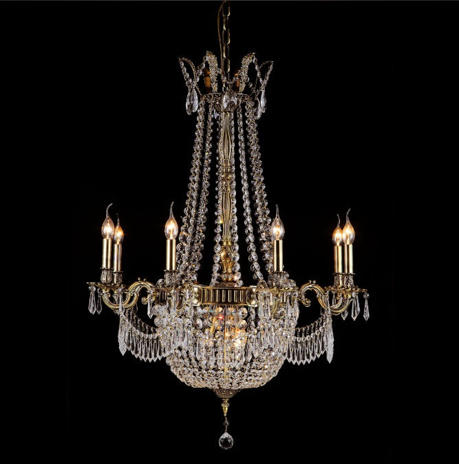 AICO Furniture Lighting Summer Palace 11 Light Chandelier image