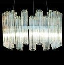 AICO Furniture Lighting Octavious 6 Light Chandelier in Clear image