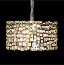 AICO Furniture Lighting Facets 12 Light Chandelier - Furniture Now (CA)