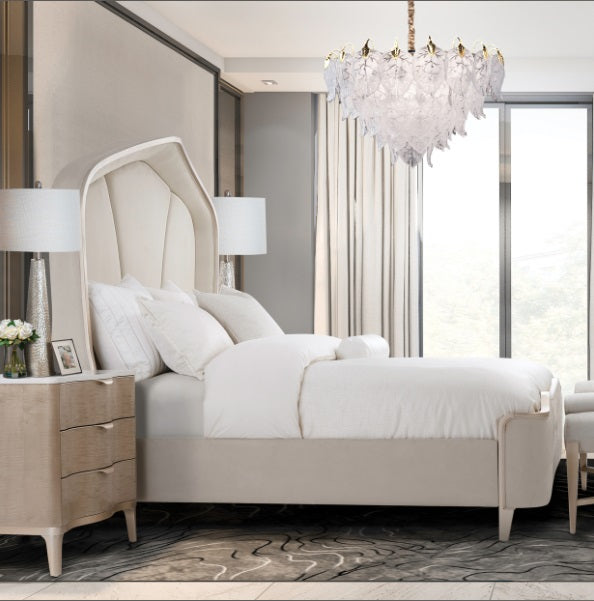 AICO Furniture Lighting Autumn 21 Light Chandelier in Clear - Furniture Now (CA)