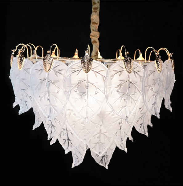 AICO Furniture Lighting Autumn 13 Light Chandelier in Clear - Furniture Now (CA)