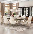 AICO Furniture Lighting Autumn Rectangular Light Chandelier in Clear - Furniture Now (CA)