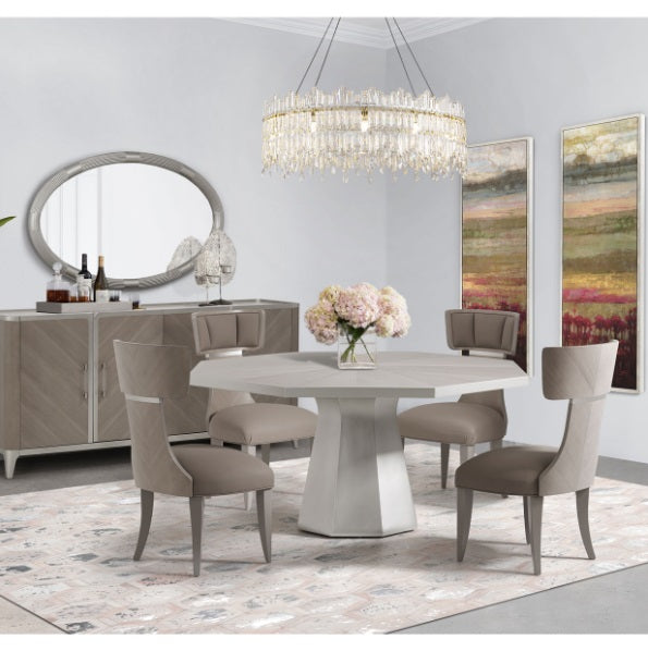 AICO Furniture Lighting Royal Crown 12 Light Round Chandelier - Furniture Now (CA)