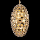 AICO Furniture Lighting Pendant 14 Light Chandelier in Gold - Furniture Now (CA)
