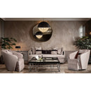 AICO Furniture Lighting Eclipse LED Light Chandelier with Black Dome in Clear - Furniture Now (CA)