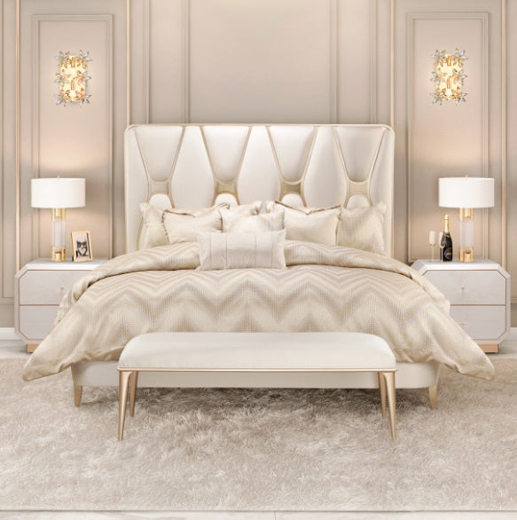 AICO Furniture Lighting Daisy Wall Sconce in Clear - Furniture Now (CA)