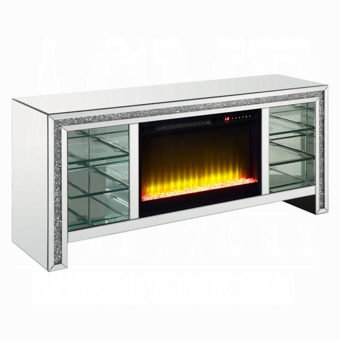 Noralie TV Stand With Fireplace and Led - Furniture Now (CA)