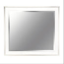 AICO Marquee Wall Mirror in Cloud White - Furniture Now (CA)