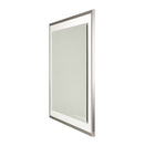 AICO Marquee Wall Mirror in Cloud White - Furniture Now (CA)
