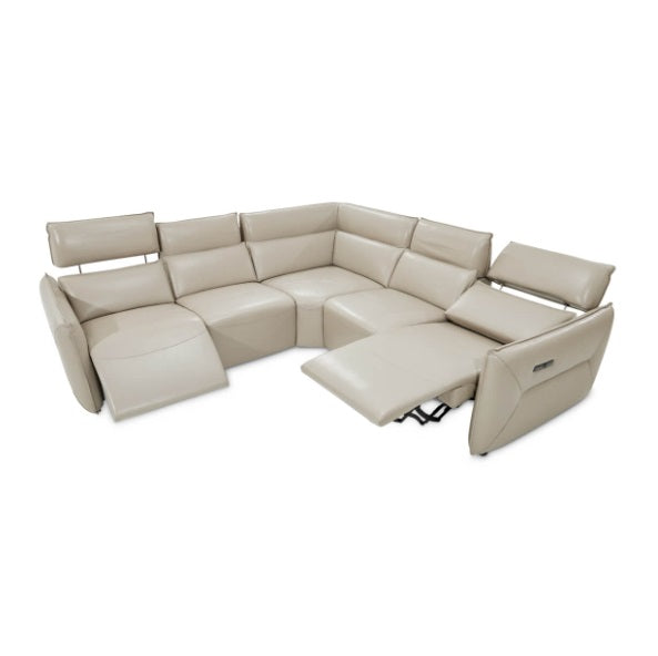 AICO Furniture Verona Storage Console in Light Gray - Furniture Now (CA)