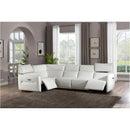 AICO Furniture Verona Armless Chair-Snow in White - Furniture Now (CA)