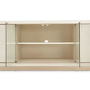 AICO La Rachelle Media Cabinet in Medium Champagne - Furniture Now (CA)