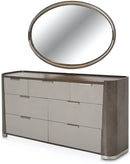 Aico Furniture N9006050-260-220 Storage Console- Dresser w/Mirror 2 pc Roxbury Park - Furniture Now (CA)