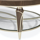 Aico Furniture N9008201-410 Oval Cocktail Table - Furniture Now (CA)